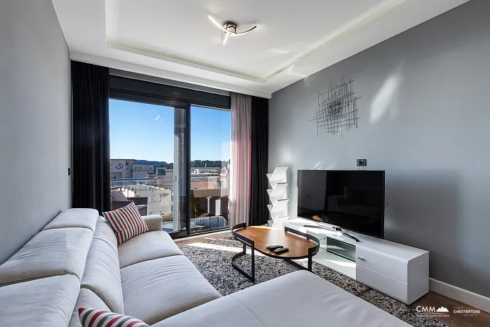 Luxury One-Bedroom Apartment with Modern Design in Bečići