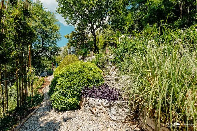 Elegant Stone Mansion with Sea View near Sveti Stefan