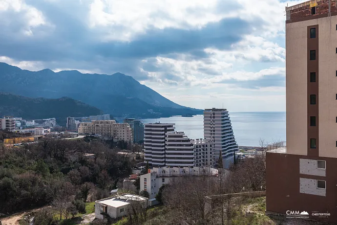 One-Bedroom Apartment, 38 m² in Bečići