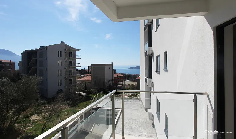 One bedroom apartment in Bečići with sea view