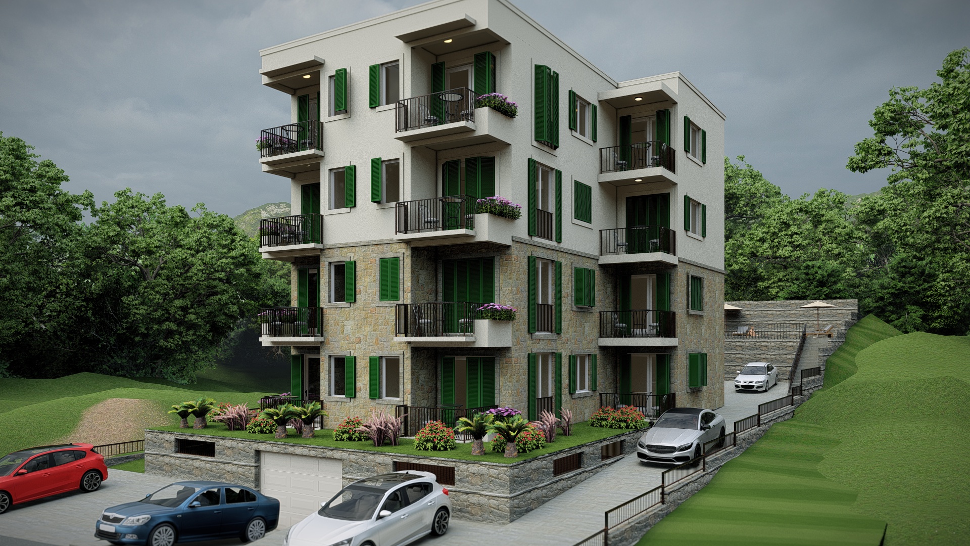 Image of Apartment in new building - 1 Bedrooms - 1 Bathrooms for Sale in Herceg-Novi-Kumbor-Montenegro, Image 3