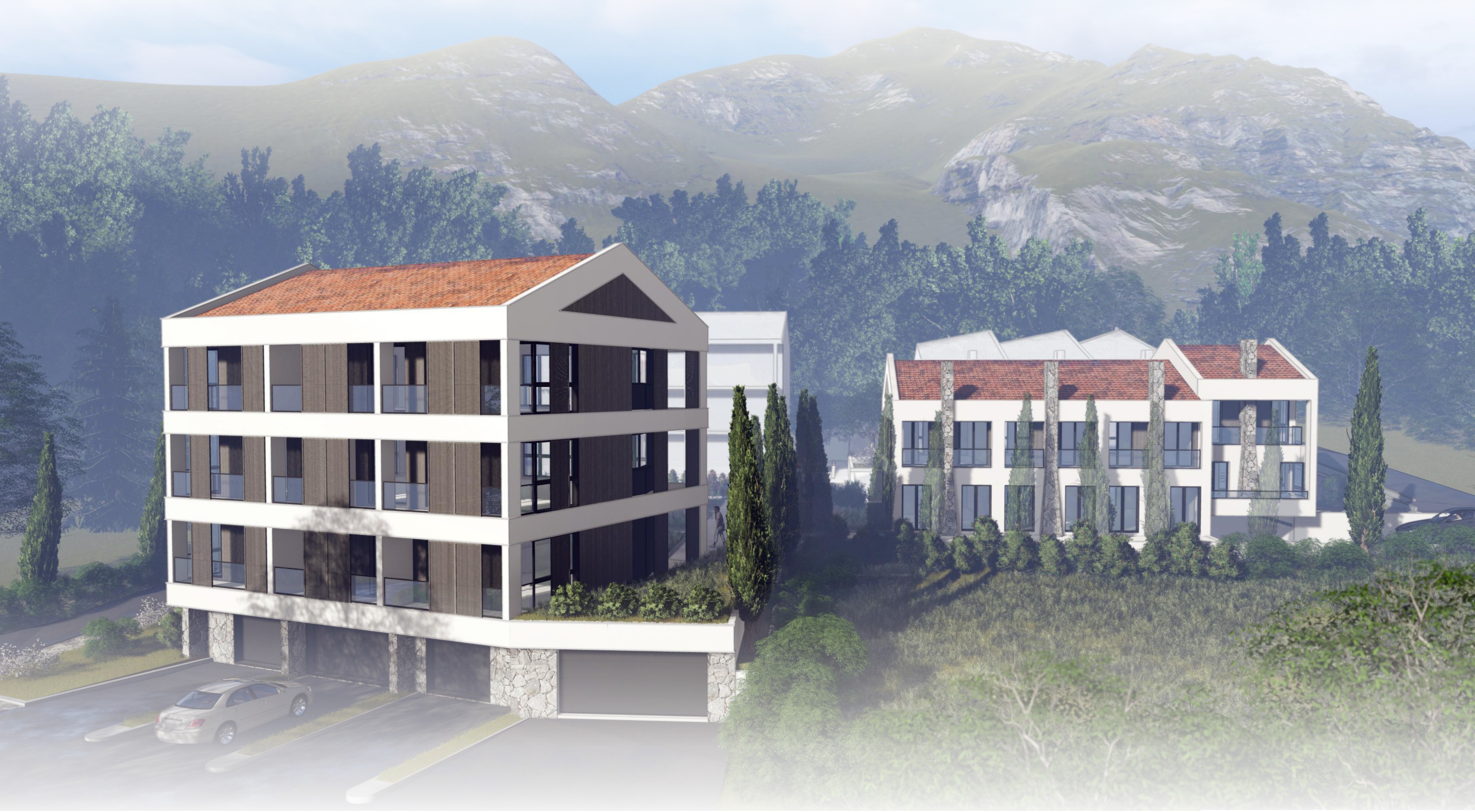 Image of Apartment in new building for Sale in Tivat-Donja Lastva-Montenegro, Image 1