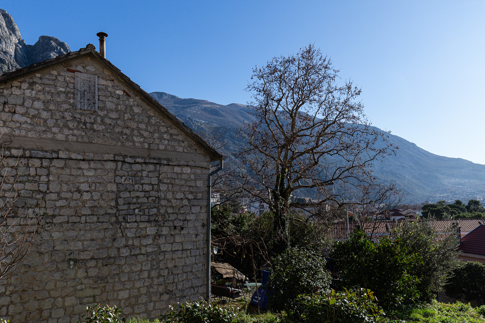 For Sale – Authentic Stone House with a Spectacular View of the Bay of Kotor  Dobrota Kotor