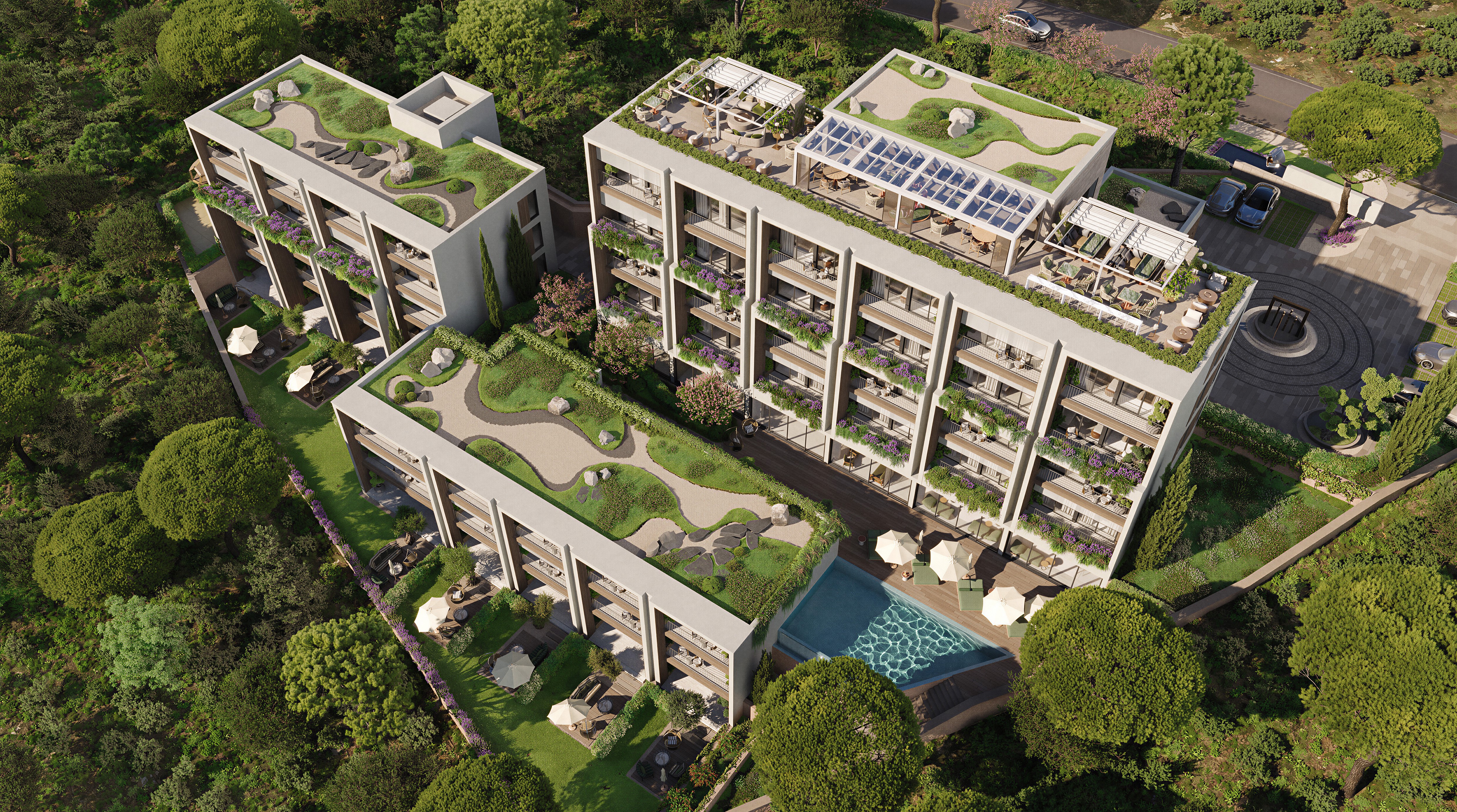 Modern Residential Complex in Herceg Novi with Views of the Bay of Kotor, Herceg-Novi