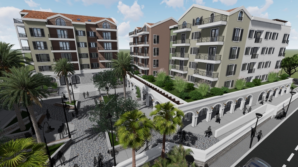 Image of Apartment in new building - 1 Bedrooms for Sale in Tivat-Donja Lastva-Montenegro, Image 2