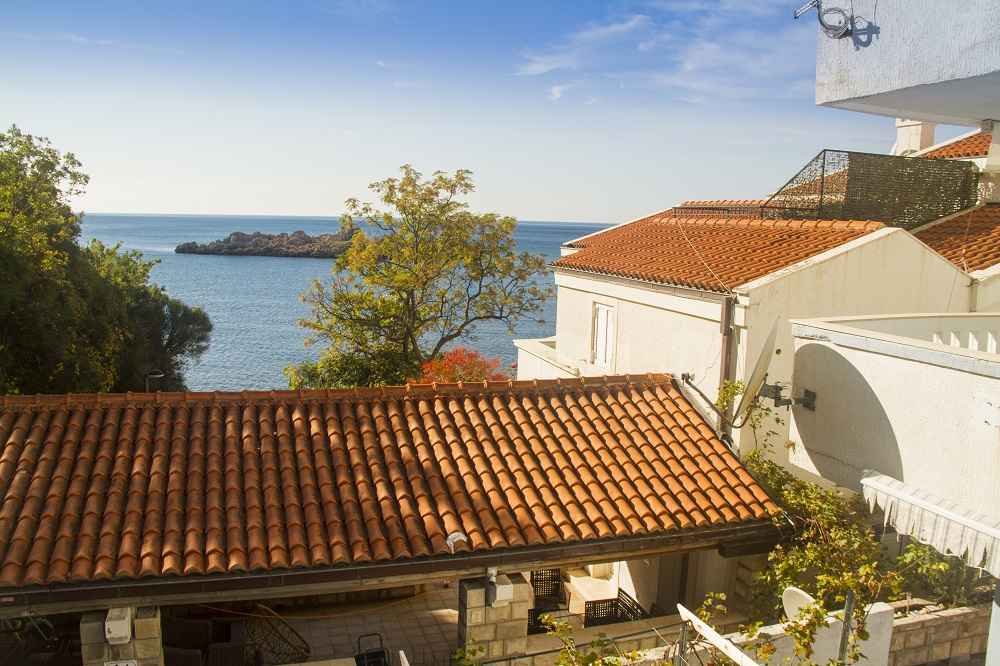 Studio in Sveti Stefan with a beautiful sea view