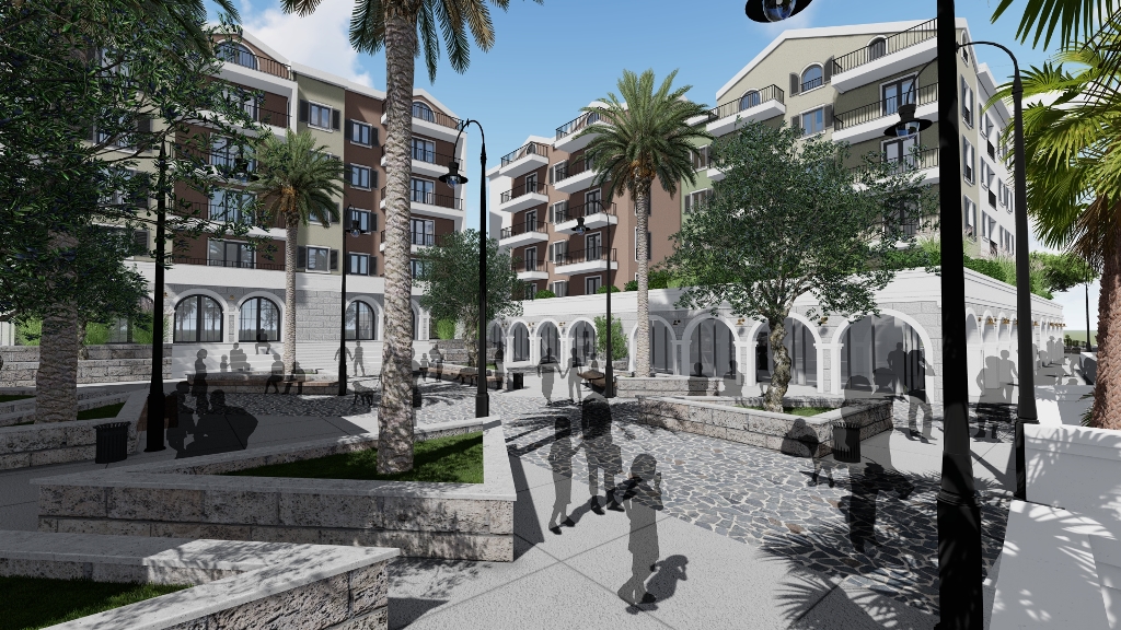 Image of Apartment in new building - 1 Bedrooms for Sale in Tivat-Donja Lastva-Montenegro, Image 14