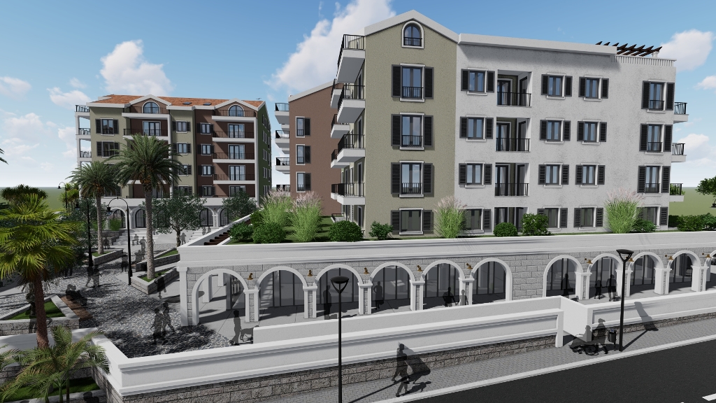 Image of Apartment in new building - 1 Bedrooms for Sale in Tivat-Donja Lastva-Montenegro, Image 4