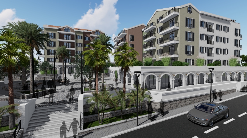 Image of Apartment in new building - 1 Bedrooms for Sale in Tivat-Donja Lastva-Montenegro, Image 1