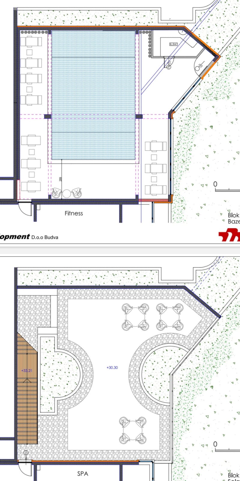 Commercial Property by the Sea in a New Residential Complex  Becici Budva