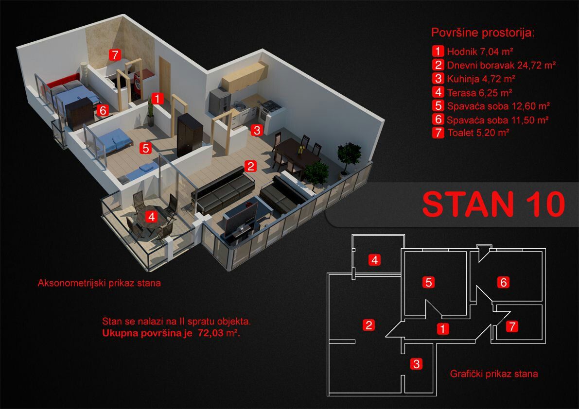 Image of Apartment - 1 Bedrooms - 1 Bathrooms for Sale in Bar-Dobre Vode-Montenegro, Image 9