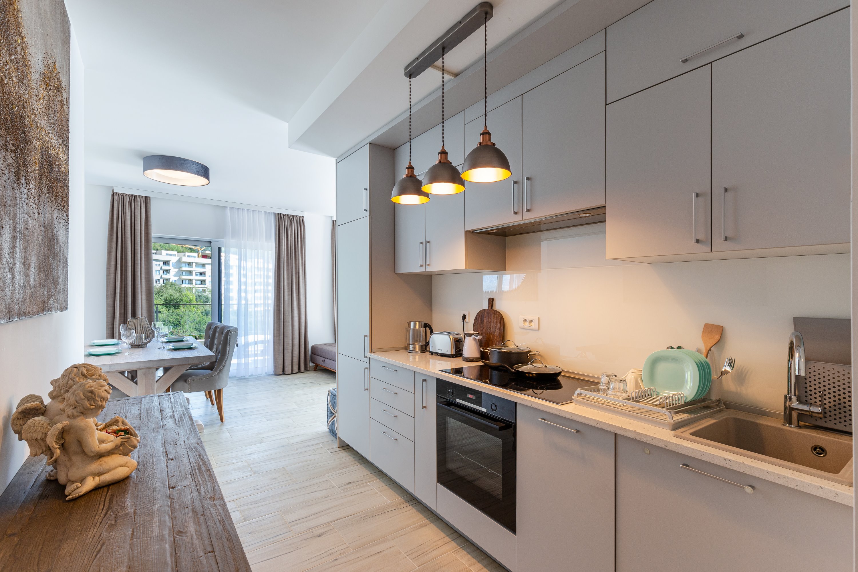 Luxury Two-Bedroom Apartment 64 m² with Panoramic Sea View  Becici Budva