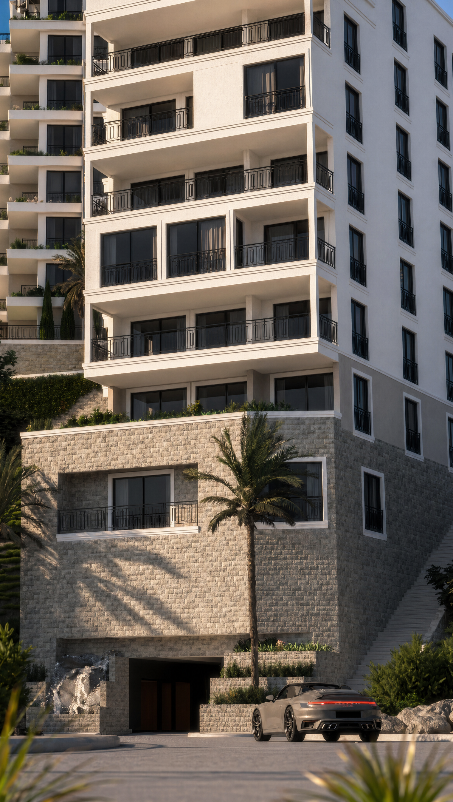  Image of Apartment in new building - 1 Bedrooms for Residential For Sale in Budva-Budva-Montenegro, Image 30