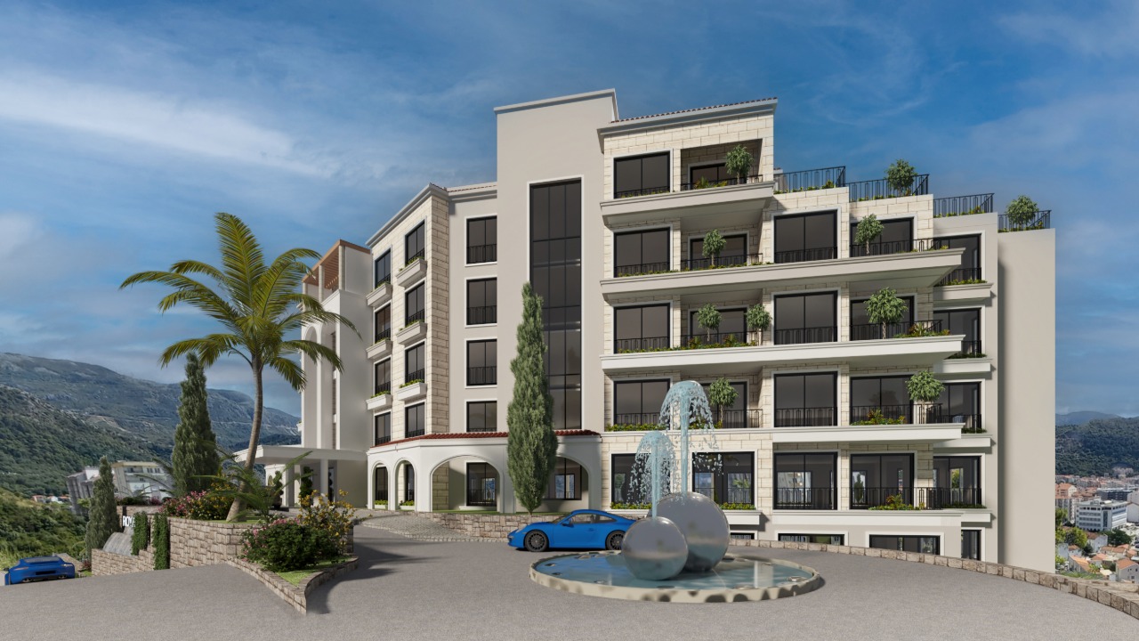  Image of Apartment in new building - 1 Bedrooms for Residential For Sale in Budva-Budva-Montenegro, Image 21