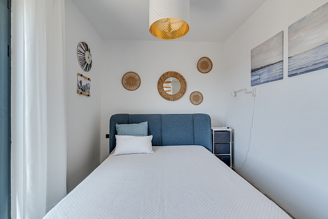 Modern three-bedroom apartment in the centre of Tivat with sea views