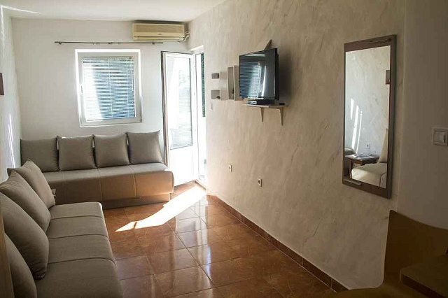 Studio in Sveti Stefan with a beautiful sea view