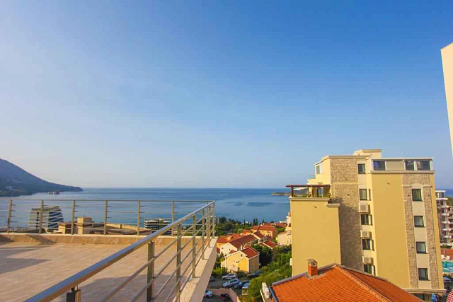 Für den Verkauf von Penthouse in Bechichi mit einem Panorama -Meerblick — photo 14