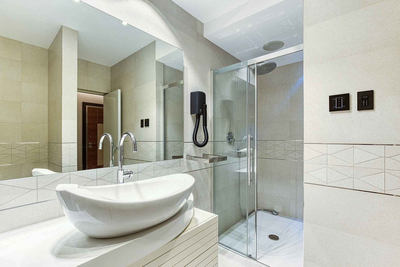 An elegant two-bedroom apartment with an exclusive design in the heart of Budva.