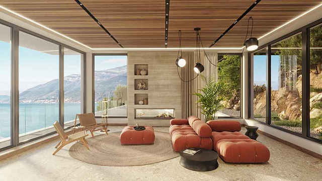 Villa with a unique view of the sea and Porto Montenegro — photo 9