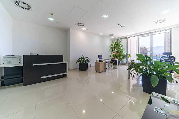 Modern office space in TQ Plaza Budva with sea view