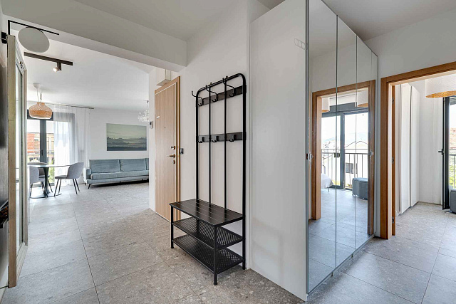 Modern three-bedroom apartment in the centre of Tivat with sea views — photo 29