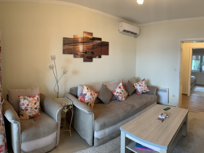 Two bedroom apartment in Tivat with a panoramic view of the bay