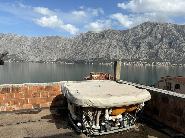 Three-storey house with a view of  the Bay of Kotor