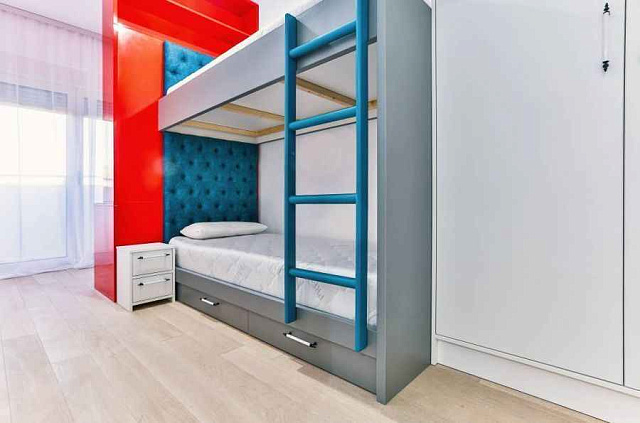 Three-bedroom apartment in Becici, 86m² — photo 9