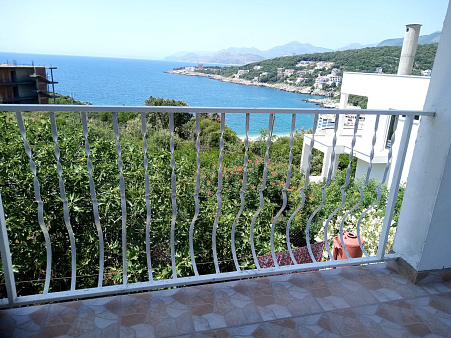 House in Utekha with sea view
