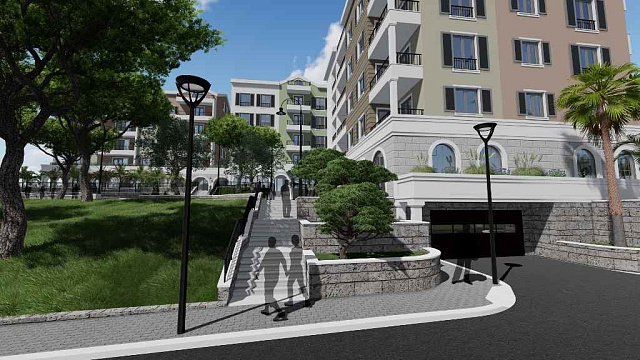 Apartments in new complex in Tivat — photo 4