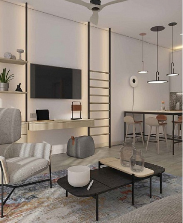 Comfortable apartments in a new building in Tivat