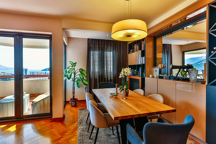 A luxury duplex in Budva
