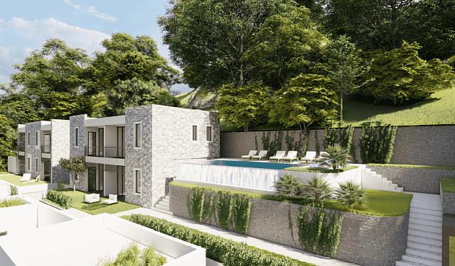 A new complex of villas near Herceg Novi — photo 5