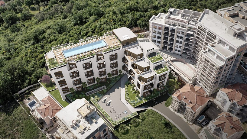 4300 Budva Becici apartments 1-2r 52-101m2