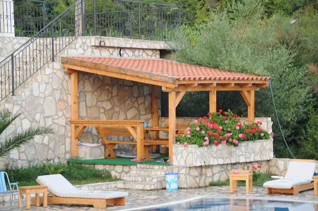 A villa with pool and sea view in Markovici — photo 5