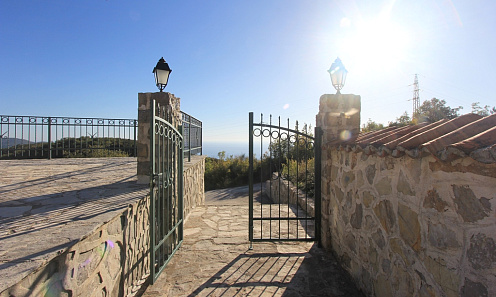 Rustikale Villa mit Meerblick