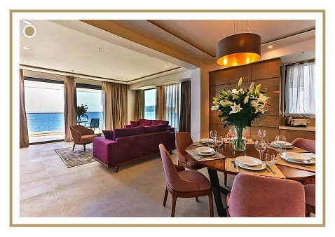 Apartments in Rafailovici for sale on the first line