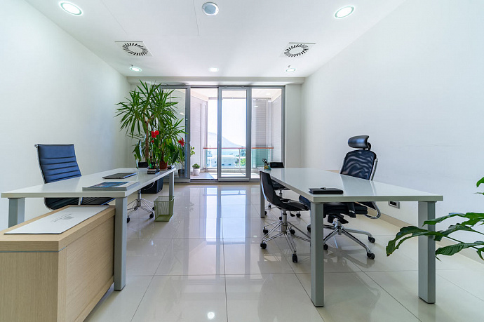 Modern office space in TQ Plaza Budva with sea view