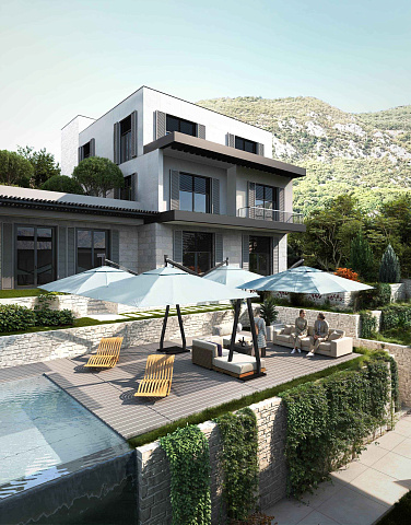  Apartments in a developing complex in Kotor
