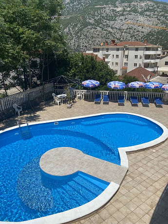 Apartment in Risan with sea and mountain views