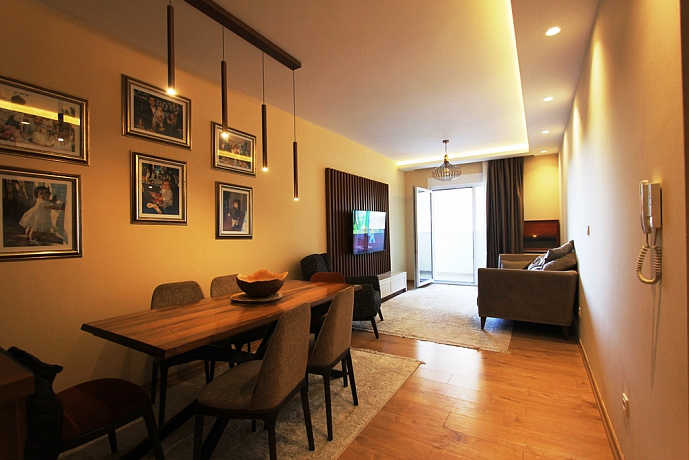 Three-bedroom apartment in a new complex in Budva