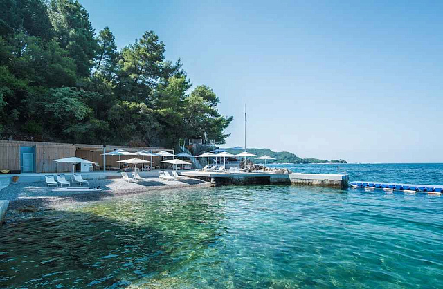 A luxury apartment in Budva