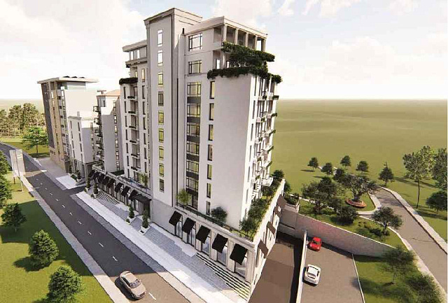 Apartment in complex with swimming pool in Becici