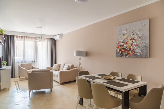 Apartments in a new complex with a swimming pool in Bechici — photo 11