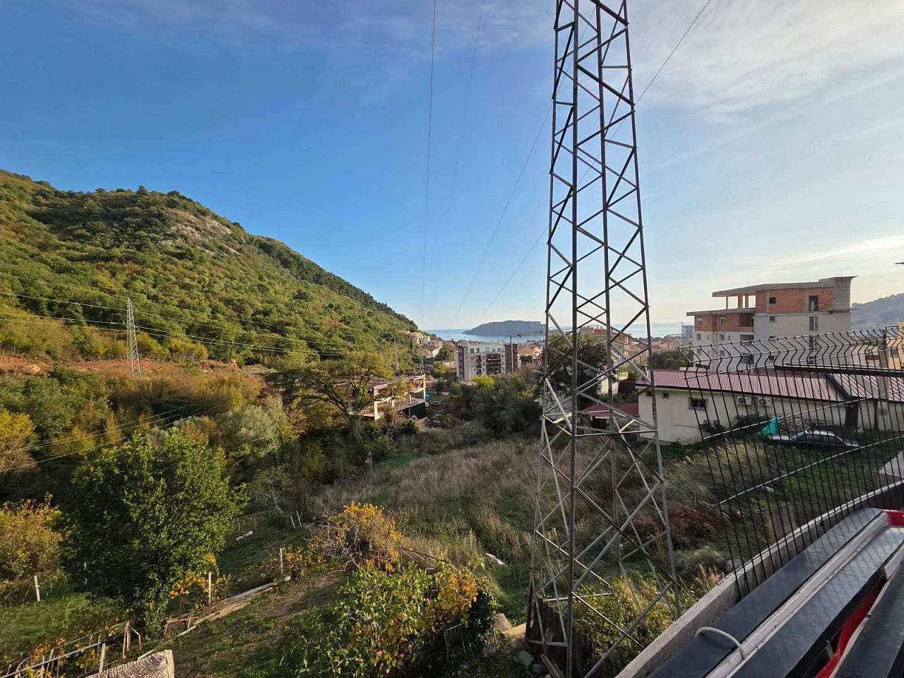 Urbanized Sea View Plot in Lazi / Podkošljun, Budva