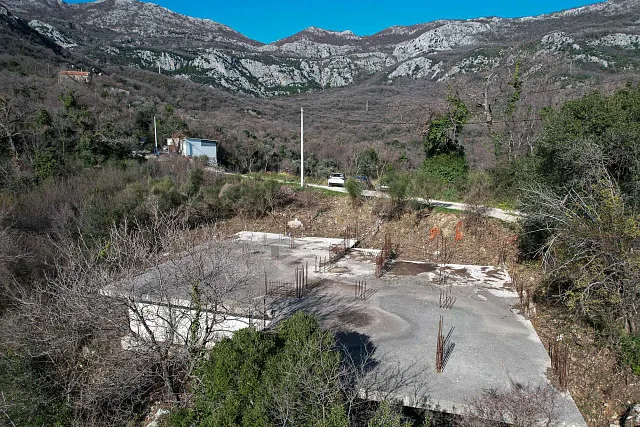 Investment Plot with Approved Project and Foundation in Petrovac with Sea View — photo 6
