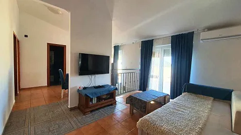 Duplex apartment with a panoramic view of Budva and the sea