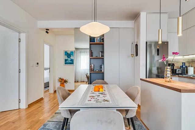 6907 Two-bedroom furnished apartment 63 m², Podkuk, Tivat — photo 4