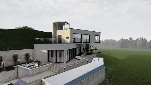 Plot in Herceg Novi with Approved Project