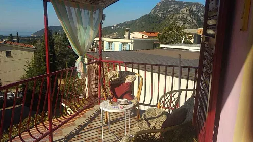 House with Sea and Mountain Views in Sutomore — 110 m², 150 m² Plot
